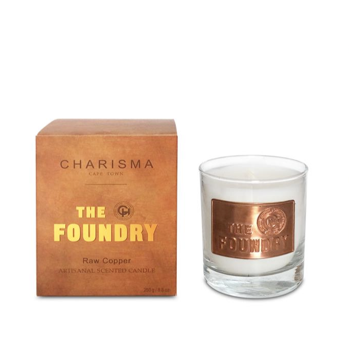 Candle in Tumbler - Charisma Foundry Raw Copper - Shop Adele Catherine 