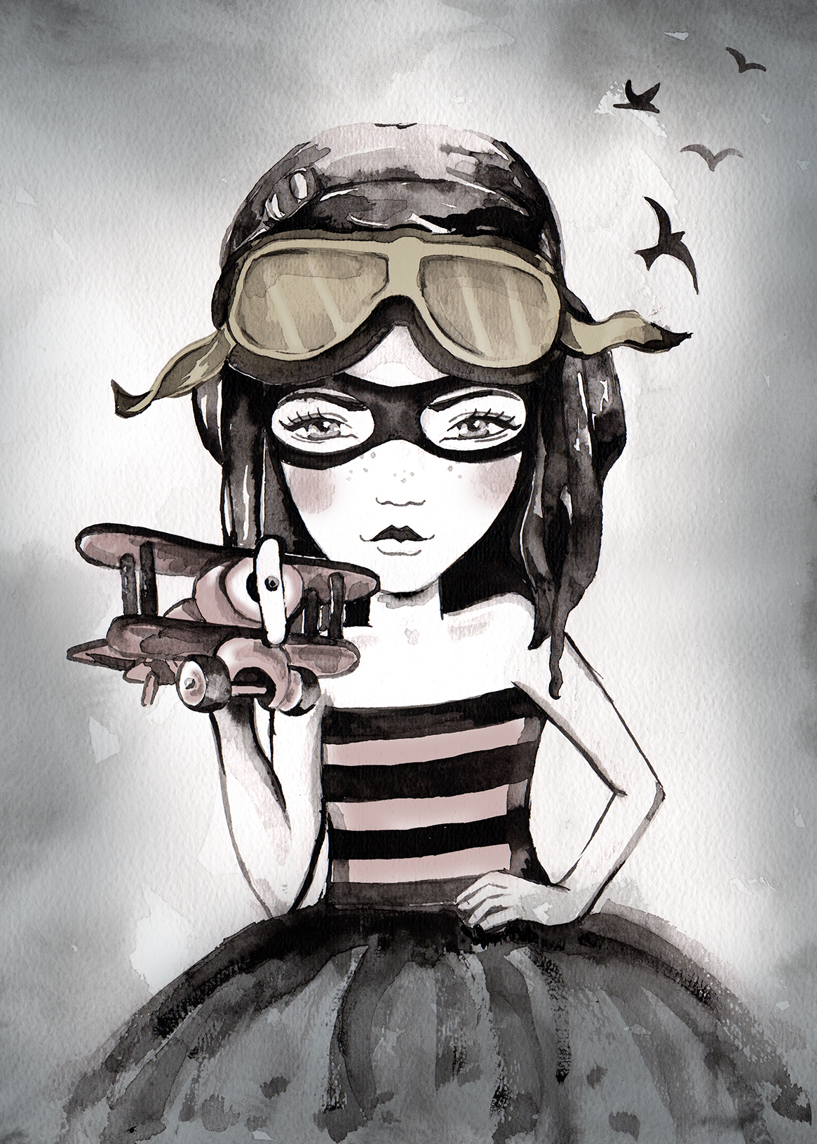 Julie Smith-Belton Prints - Plane Jane - Shop Adele Catherine 