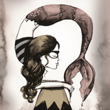 Julie Smith-Belton Prints -   Ilsa the Sea Ninja in Colour - Shop Adele Catherine 