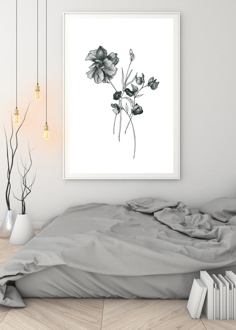 Floral Sketch Two