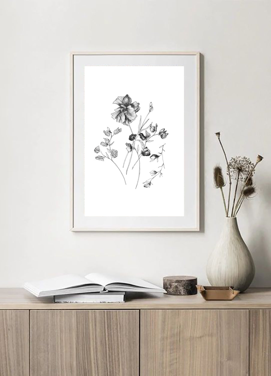 Floral Sketch One