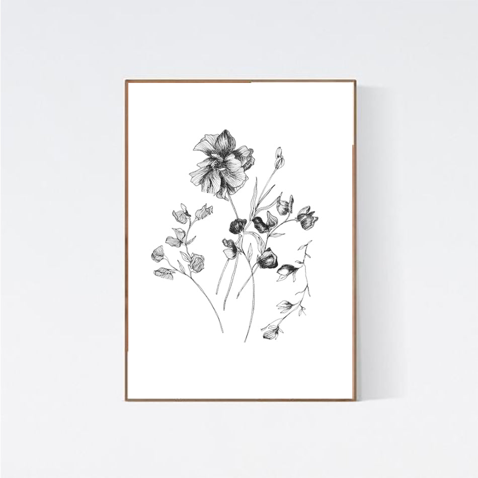 Floral Sketch One