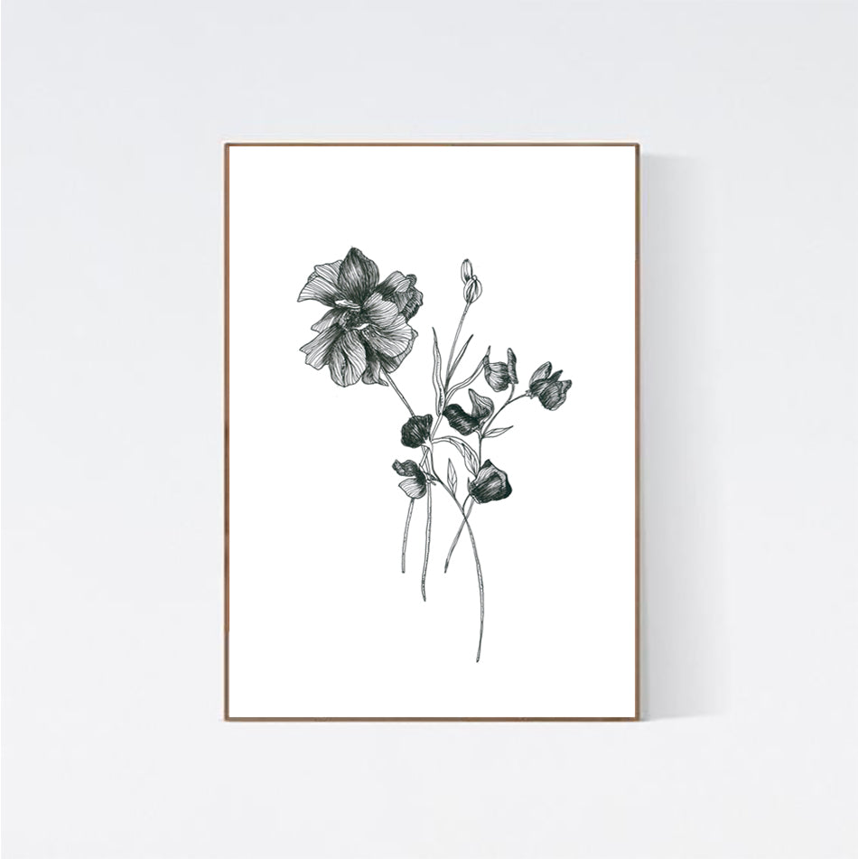 Floral Sketch Two