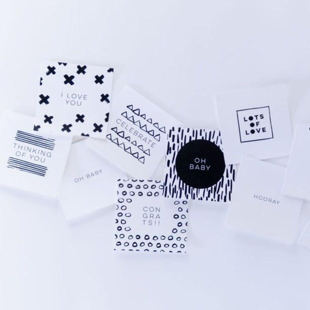 Square Gift Tag- Congrats W/Circles